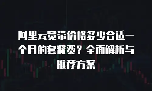 阿里云宽带价格多少合适一个月的套餐费？全面解析与推荐方案