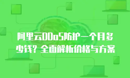 阿里云DDoS防护一个月多少钱？全面解析价格与方案