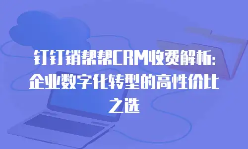 钉钉销帮帮CRM收费解析：企业数字化转型的高性价比之选