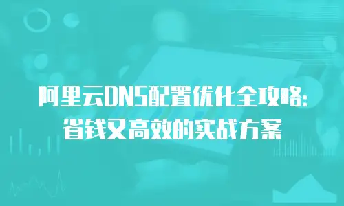 阿里云DNS配置优化全攻略：省钱又高效的实战方案