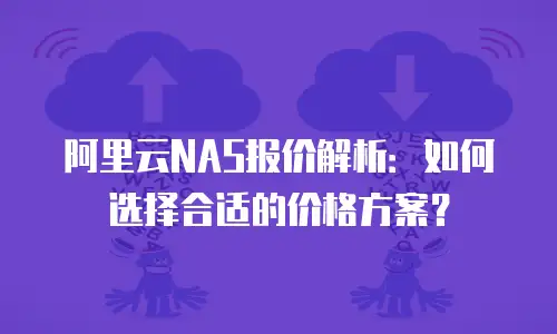 阿里云NAS报价解析：如何选择合适的价格方案？
