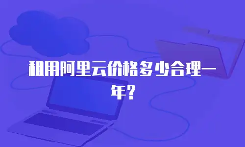 租用阿里云价格多少合理一年？