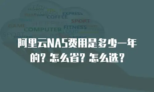 阿里云NAS费用是多少一年的？怎么省？怎么选？