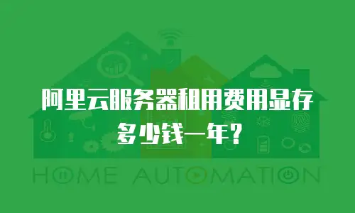 阿里云服务器租用费用显存多少钱一年？