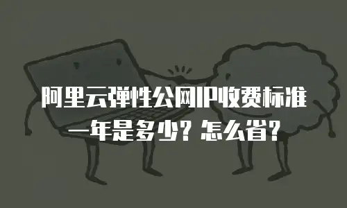 阿里云弹性公网IP收费标准一年是多少？怎么省？