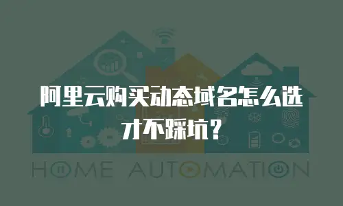 阿里云购买动态域名怎么选才不踩坑？