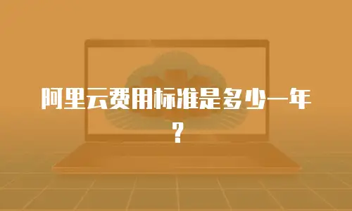 阿里云费用标准是多少一年？