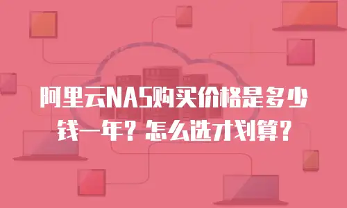 阿里云NAS购买价格是多少钱一年？怎么选才划算？