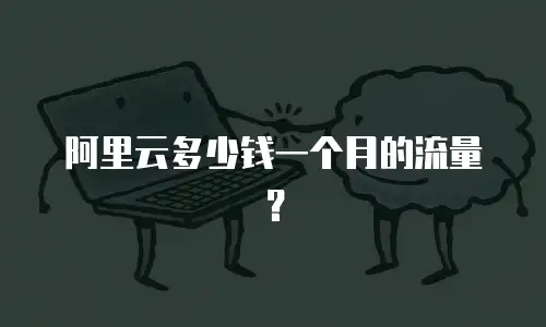 阿里云多少钱一个月的流量？