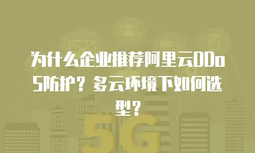 为什么企业推荐阿里云DDoS防护？多云环境下如何选型？
