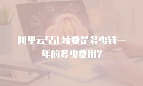 阿里云SSL续费是多少钱一年的多少费用？