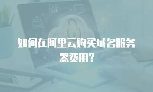 如何在阿里云购买域名服务器费用？