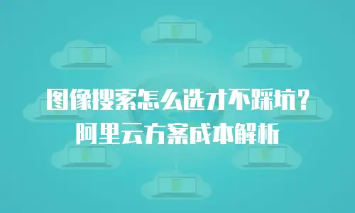 图像搜索怎么选才不踩坑？阿里云方案成本解析
