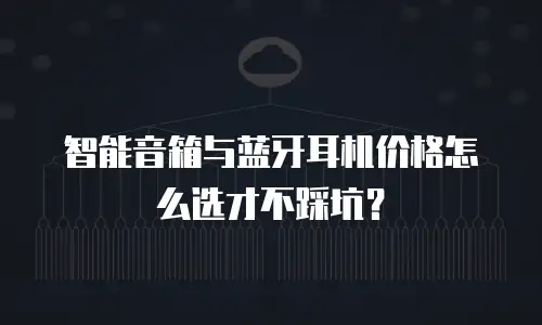 智能音箱与蓝牙耳机价格怎么选才不踩坑？