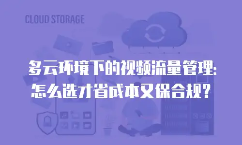 多云环境下的视频流量管理：怎么选才省成本又保合规？