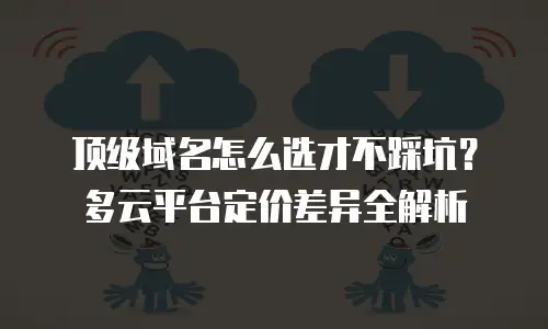 顶级域名怎么选才不踩坑？多云平台定价差异全解析
