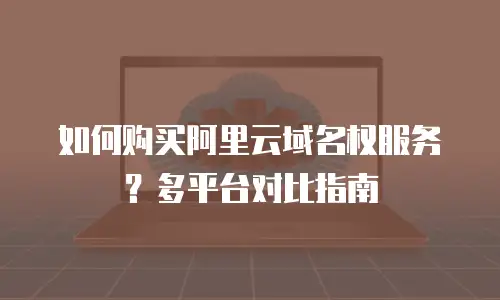 如何购买阿里云域名权服务？多平台对比指南