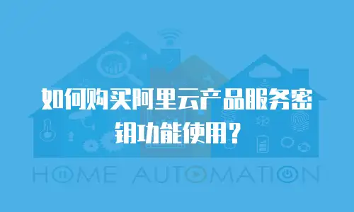 如何购买阿里云产品服务密钥功能使用？