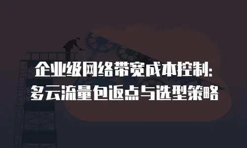 企业级网络带宽成本控制：多云流量包返点与选型策略
