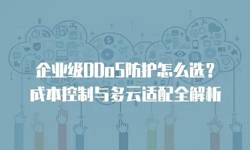 企业级DDoS防护怎么选？成本控制与多云适配全解析
