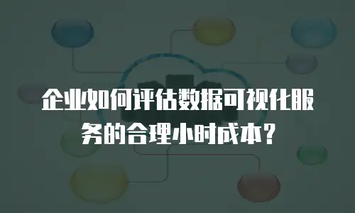 企业如何评估数据可视化服务的合理小时成本？
