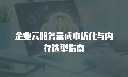 企业云服务器成本优化与内存选型指南