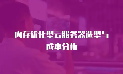 内存优化型云服务器选型与成本分析
