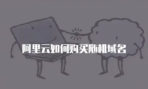 阿里云如何购买随机域名