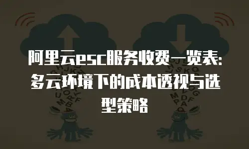 阿里云esc服务收费一览表：多云环境下的成本透视与选型策略