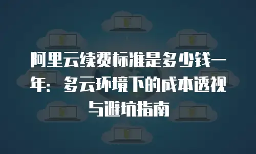 阿里云续费标准是多少钱一年：多云环境下的成本透视与避坑指南