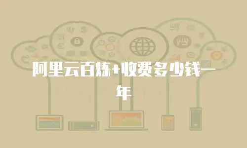 阿里云百炼+收费多少钱一年