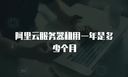 阿里云服务器租用一年是多少个月