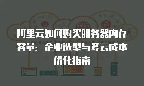阿里云如何购买服务器内存容量：企业选型与多云成本优化指南