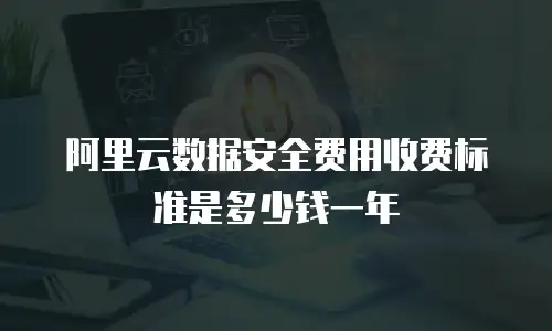 阿里云数据安全费用收费标准是多少钱一年