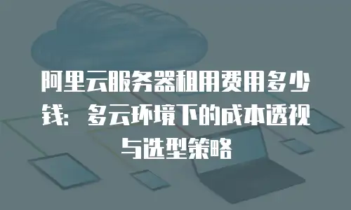 阿里云服务器租用费用多少钱：多云环境下的成本透视与选型策略