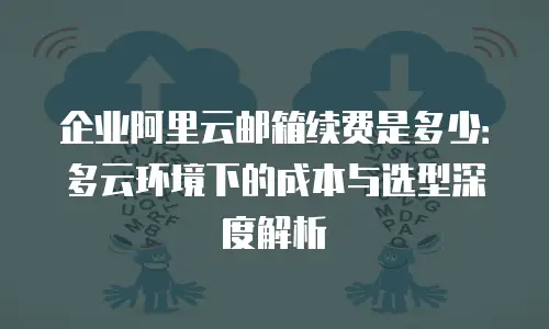 企业阿里云邮箱续费是多少：多云环境下的成本与选型深度解析