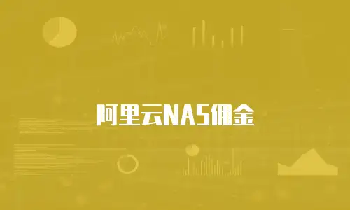 阿里云NAS佣金