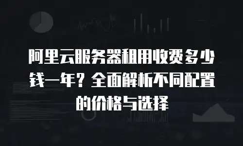阿里云服务器租用收费多少钱一年？全面解析不同配置的价格与选择