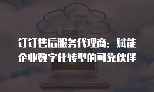 钉钉售后服务代理商：赋能企业数字化转型的可靠伙伴