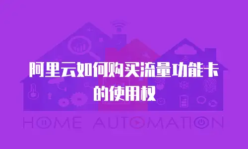 阿里云如何购买流量功能卡的使用权