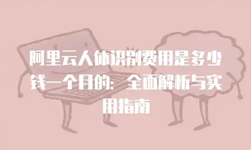 阿里云人体识别费用是多少钱一个月的：全面解析与实用指南