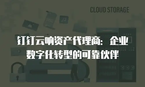 钉钉云呐资产代理商：企业数字化转型的可靠伙伴