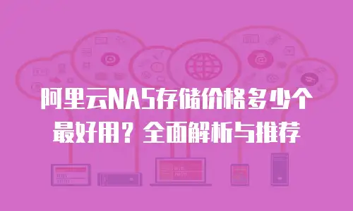 阿里云NAS存储价格多少个最好用？全面解析与推荐