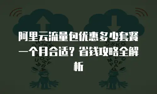 阿里云流量包优惠多少套餐一个月合适？省钱攻略全解析