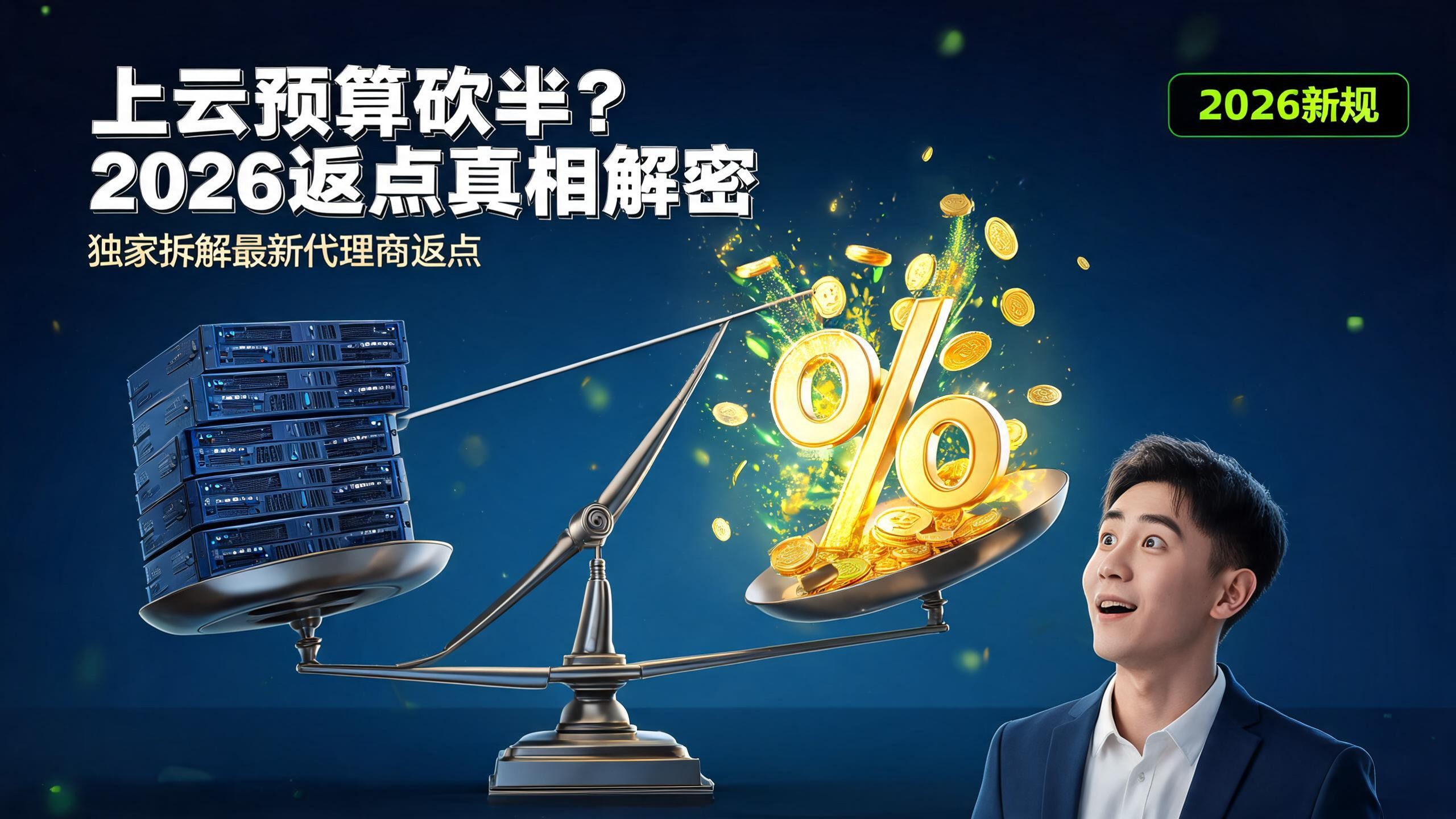 北京阿里云代理有返点吗？2026年最新代理商返点政策与省钱指南