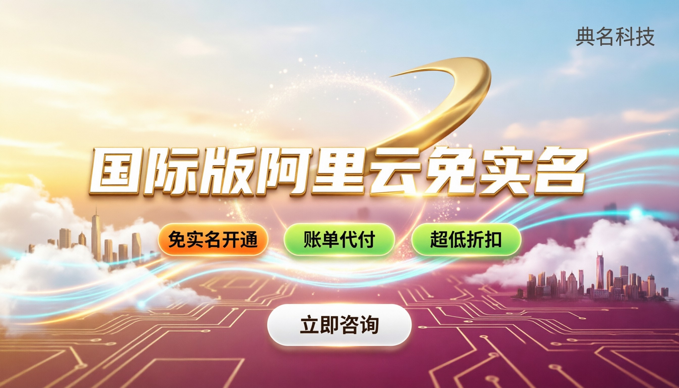 国际版阿里云免实名:个人出海业务怎么买最省事