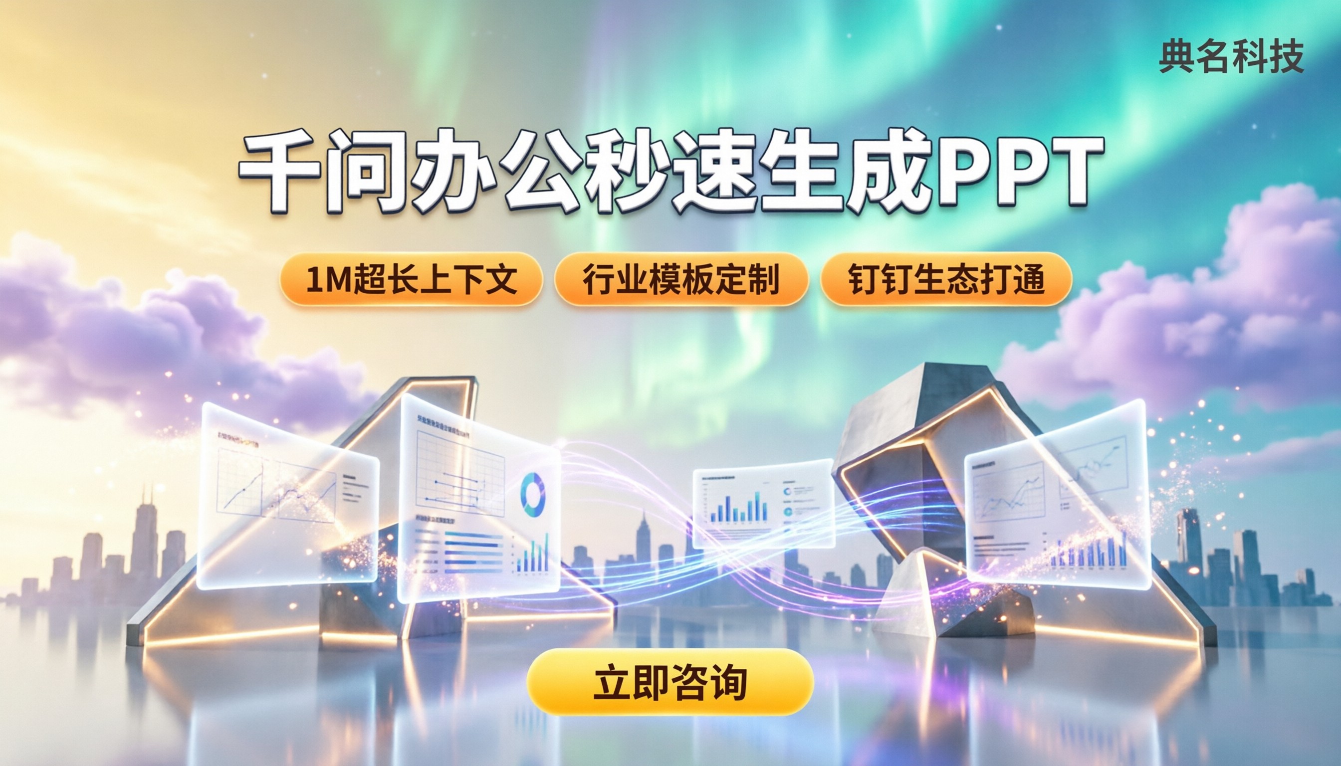 千问办公怎么快速生成PPT?入口模板和渠道怎么选