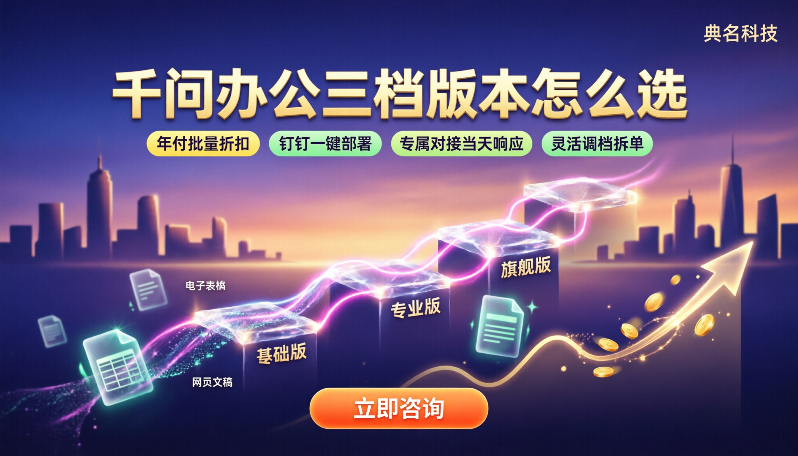 千问办公版本区别:三档费用与功能怎么选