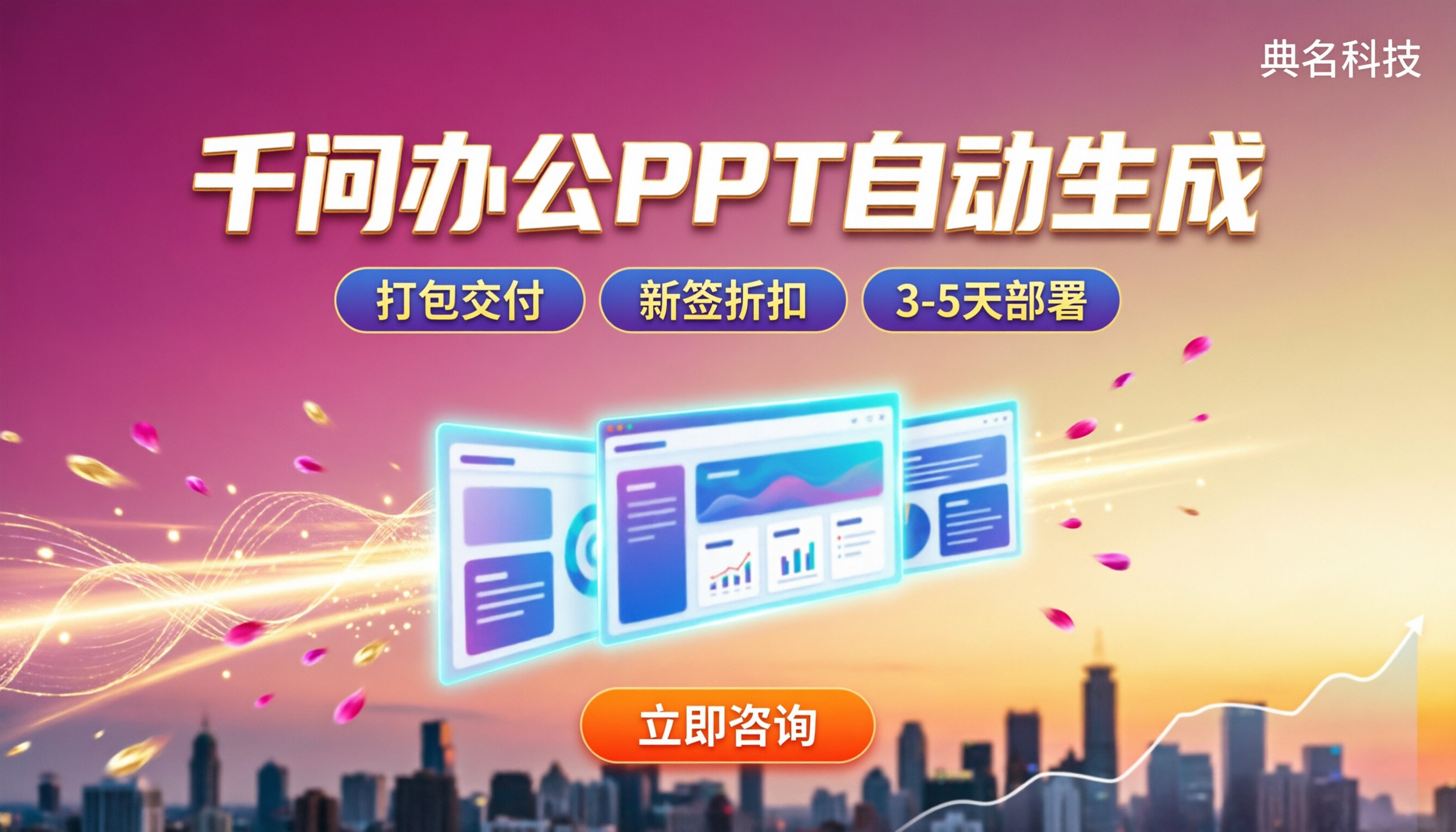 千问办公PPT自动生成:服务商怎么选?