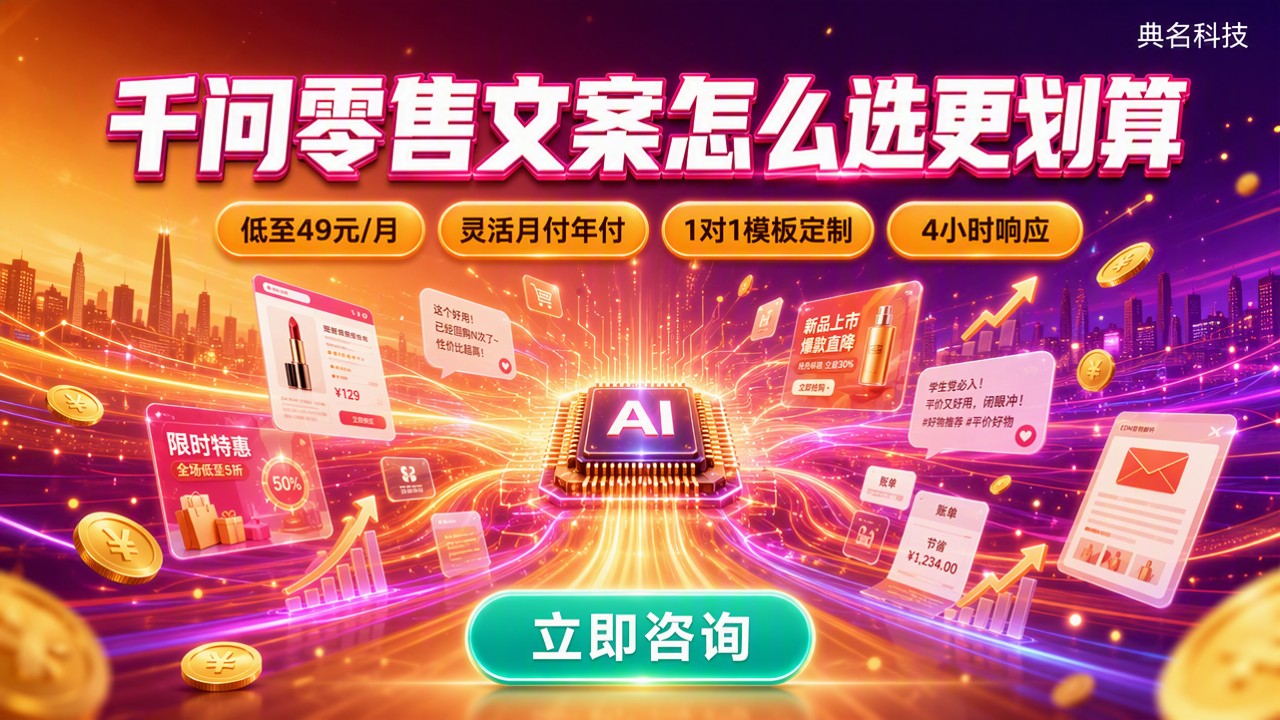 千问办公零售营销文案:怎么选更划算?方案对比